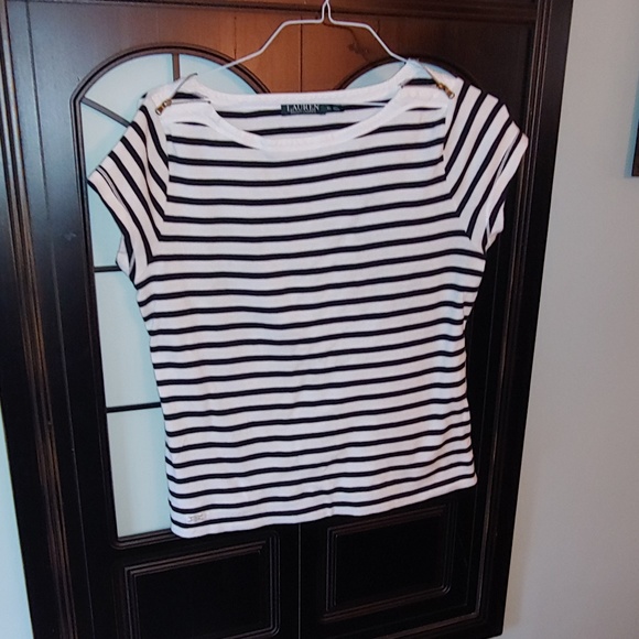 Lauren Ralph Lauren Tops - Lauren by Ralph Lauren stripped shirt